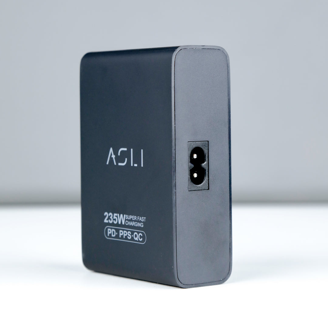 Asli Global Turboxis Series 235W Gan-7-Port Fast Charging Station With Power Delivery & PPS