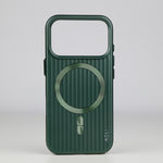 ASLI Corrugared Ridge Premium Metalic Case With Enhanced Camera Protection Case For iPhone 17 Pro Max