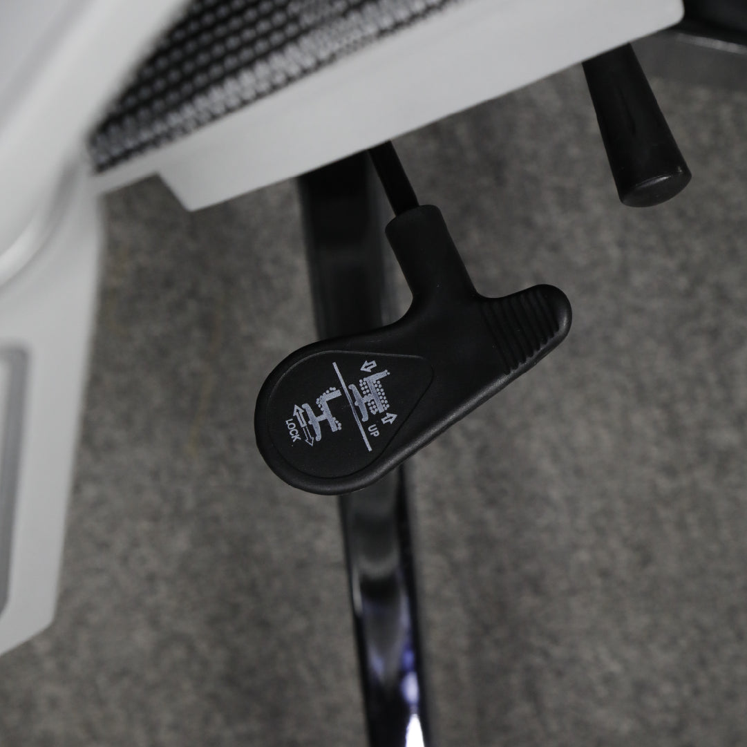 Ergonomic Office Chair – Footrest, Sliding Mechanism, Class 4 Gas Lift | Gray