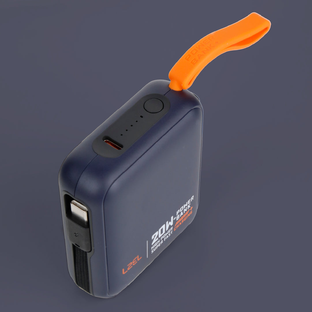بطارية متنقلة ZenoFlex Charge Mini من ليزل بسعة 10000 مللي أمبير بتقنية الشحن السريع PD 