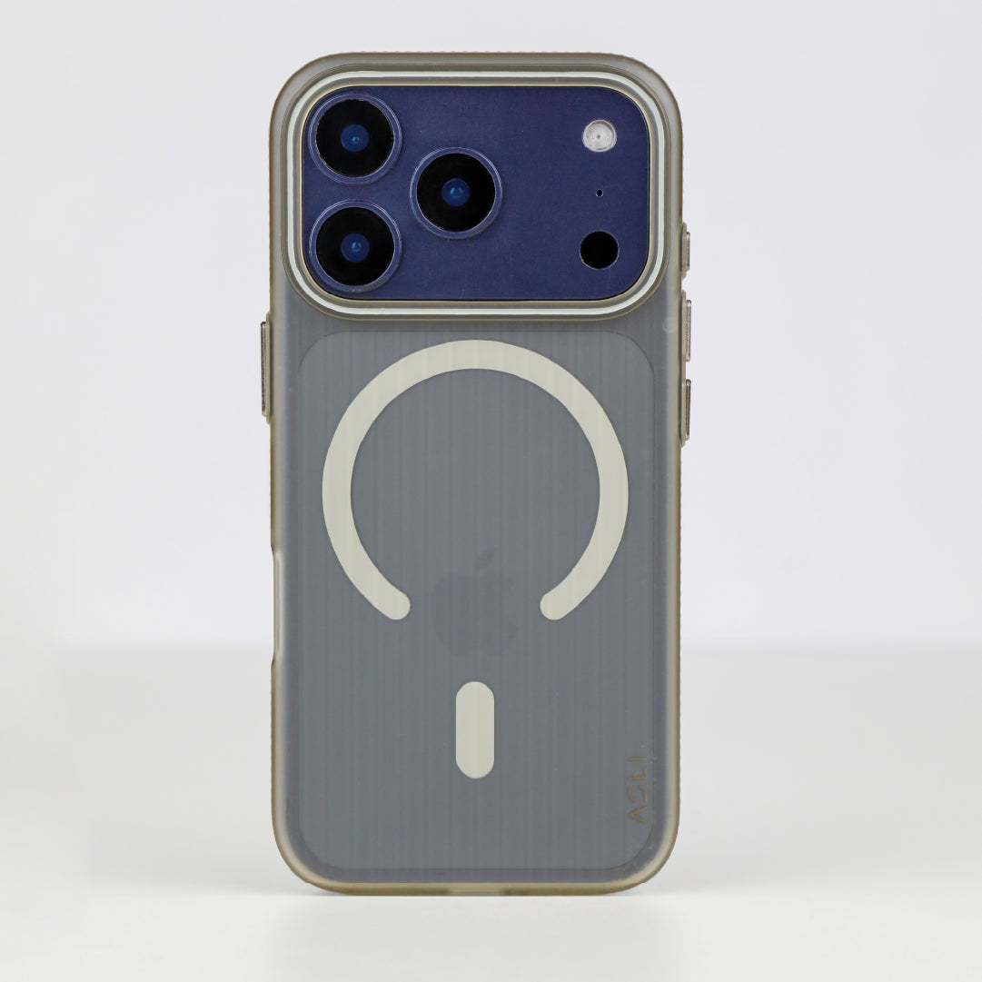 ASLI Corrugatedmag Wave Refined Magsafe Case With Enhanced Camera Protection Case For iPhone 17 Pro Max