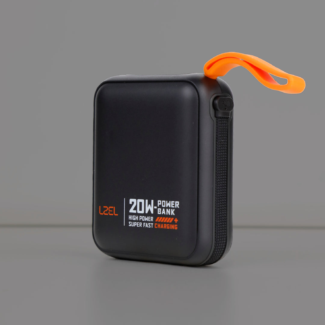 بطارية متنقلة ZenoFlex Charge Mini من ليزل بسعة 10000 مللي أمبير بتقنية الشحن السريع PD 
