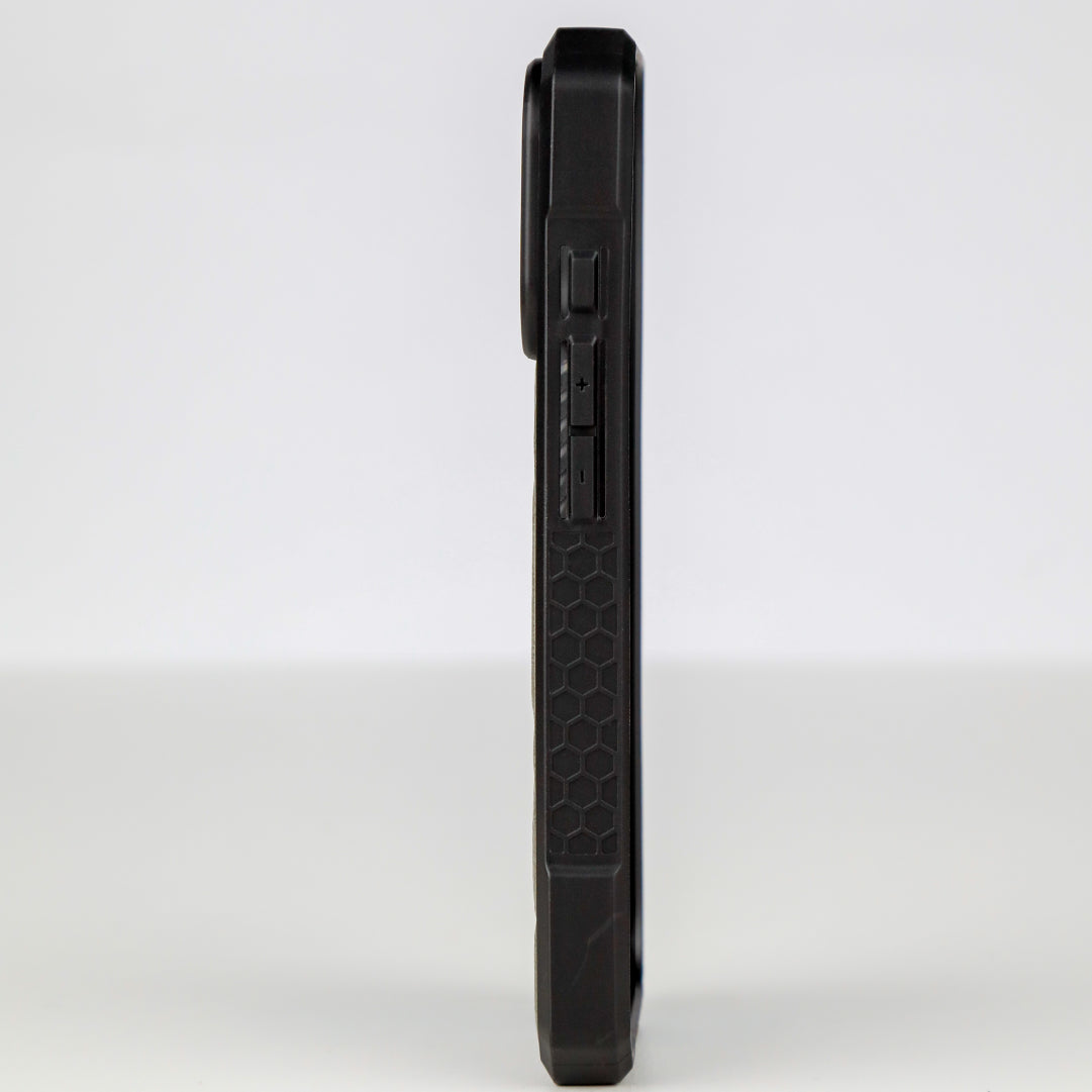 ASLI Leather Hybrid Premium Leather Case With Drop Protection And Heat Dissipation Case For 17 Pro