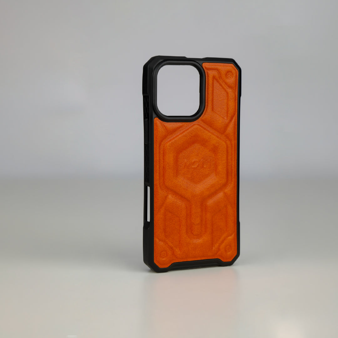 ASLI Leather Hybrid Premium Leather Case With Drop Protection And Heat Dissipation Case For 16 Pro