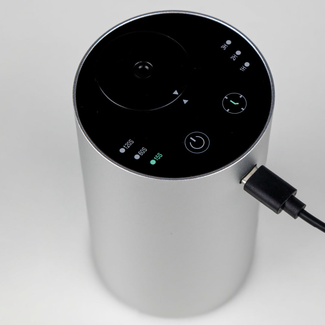 LZEL Aroma Diffuser Aromavista Elite Mini Essential Oil Diffuser Waterless Nebulizer Aroma Diffuser, 2000mah
