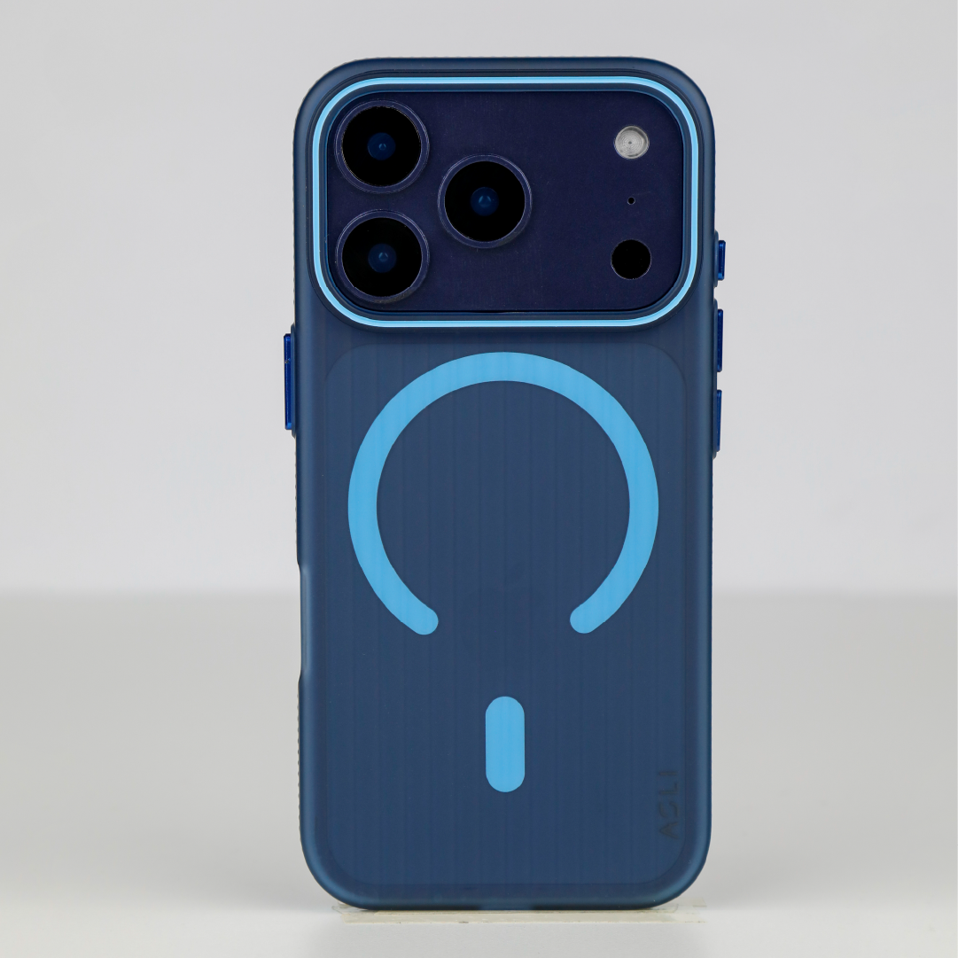 ASLI Corrugatedmag Wave Refined Magsafe Case With Enhanced Camera Protection Case For iPhone 17 Pro Max