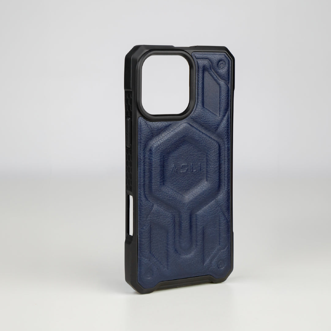 ASLI Leather Hybrid Premium Leather Case With Drop Protection And Heat Dissipation Case For 16 Pro