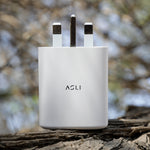 Asli  Global Maxcharge 65 Gan 3-Port Usb-A & Dual Usb-C Fast Charger