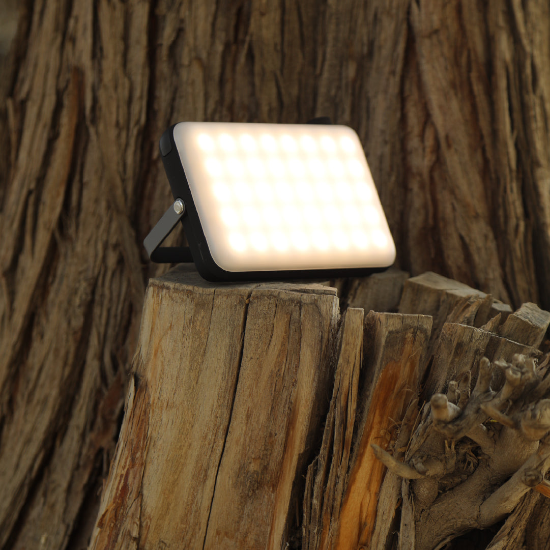 LZEL Luminova Surg10 كشاف LED ثلاثي الوضع + باور بنك، 100–800 لومن، قابل لإعادة الشحن USB-C 