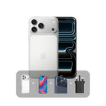 Apple iPhone 17 Pro Max- 256GB - 6.9 inch - Dual eSim+ Bundle Offer (Japanese Version) | Silver