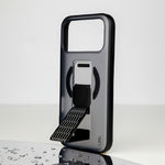 LZEL Mattemag Kickstand Matte Strap Magsafe Case With Enhanced Edge Protection Case For iPhone 17 Pro Max