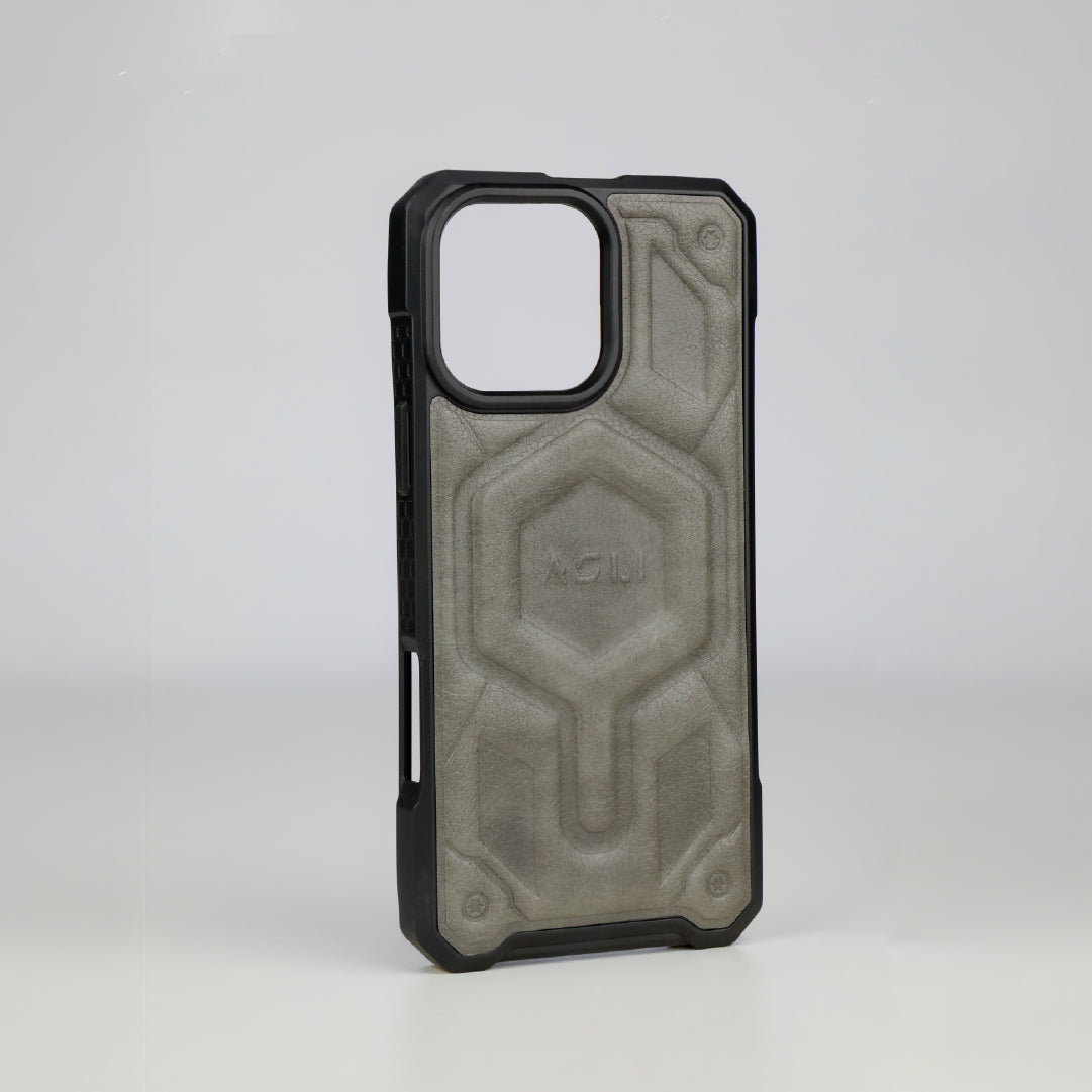 ASLI Leather Hybrid Premium Leather Case With Drop Protection And Heat Dissipation Case For 16 Pro