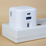 Asli  Global Primevolt 35 Gan Dual Port Usb-A & Usb-C Fast Charger