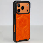 ASLI Leather Hybrid Premium Leather Case With Drop Protection And Heat Dissipation Case For 17 Pro