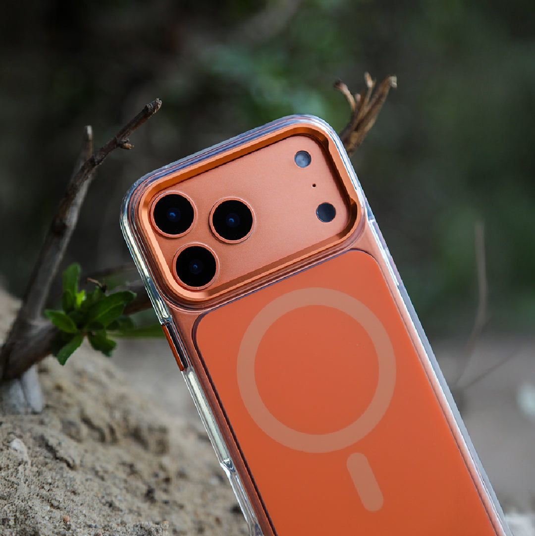 LZEL Hybrid Camera Frame Stand Case With Magsafe For IPhone  17 Pro