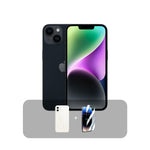 أبل آيفون 14 128 جيجابايت 6.1 بوصة + عرض الباندل | أسود