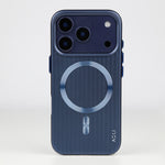 ASLI Corrugared Ridge Premium Metalic Case With Enhanced Camera Protection Case For iPhone 17 Pro Max