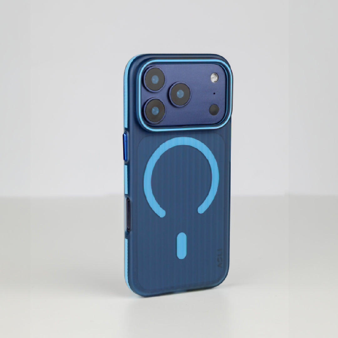 ASLI Corrugatedmag Wave Refined Magsafe Case With Enhanced Camera Protection Case For iPhone 17 Pro Max