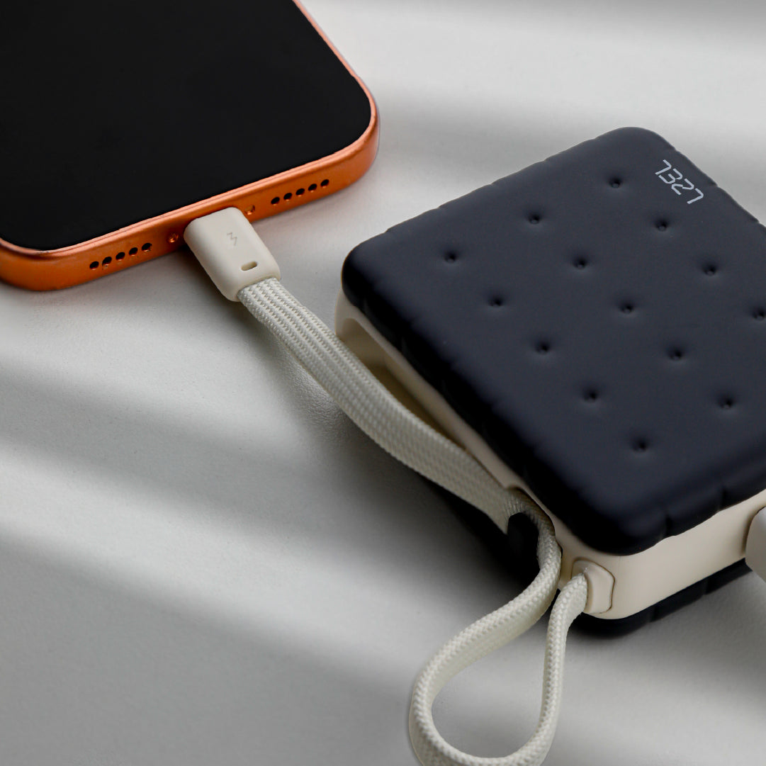 LZEL ZenoFlex MaxLux Mini 10000mAh PD Power Bank – 20W Output / 18W Input (15W Wireless)