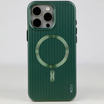 ASLI Corrugared Ridge Premium Metalic Case With Enhanced Camera Protection Case For iPhone 16 Pro Max