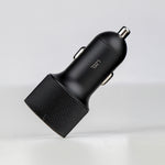 شاحن سيارة LZEL PulseCharge X2 بقدرة 75 واط – مخرجان USB-C PD وUSB-A