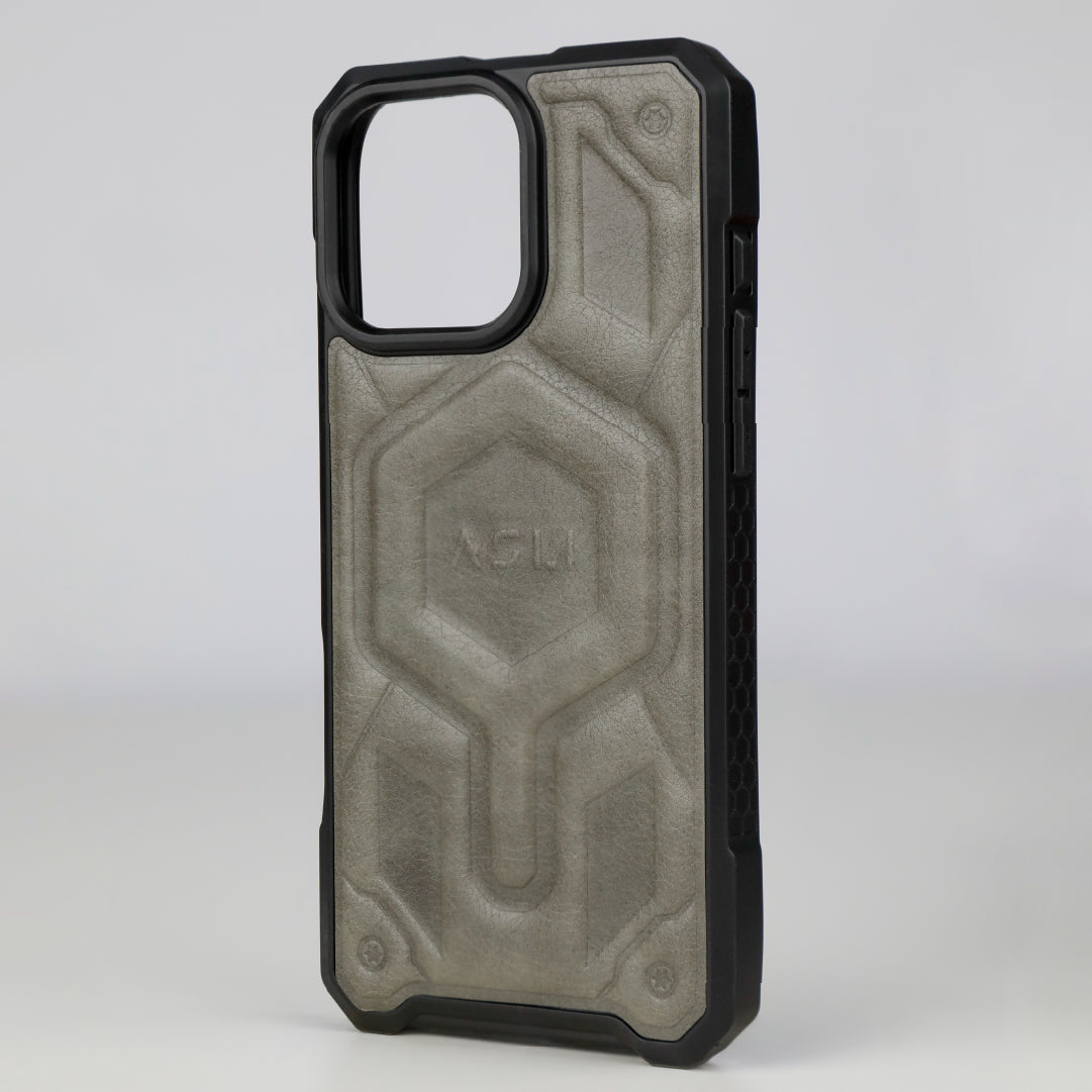 ASLI Leather Hybrid Premium Leather Case With Drop Protection And Heat Dissipation Case For 16 Pro