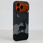كڤر حماية MagCarbon Deer من LZEL لجهاز iPhone 17 Pro Max | غزال