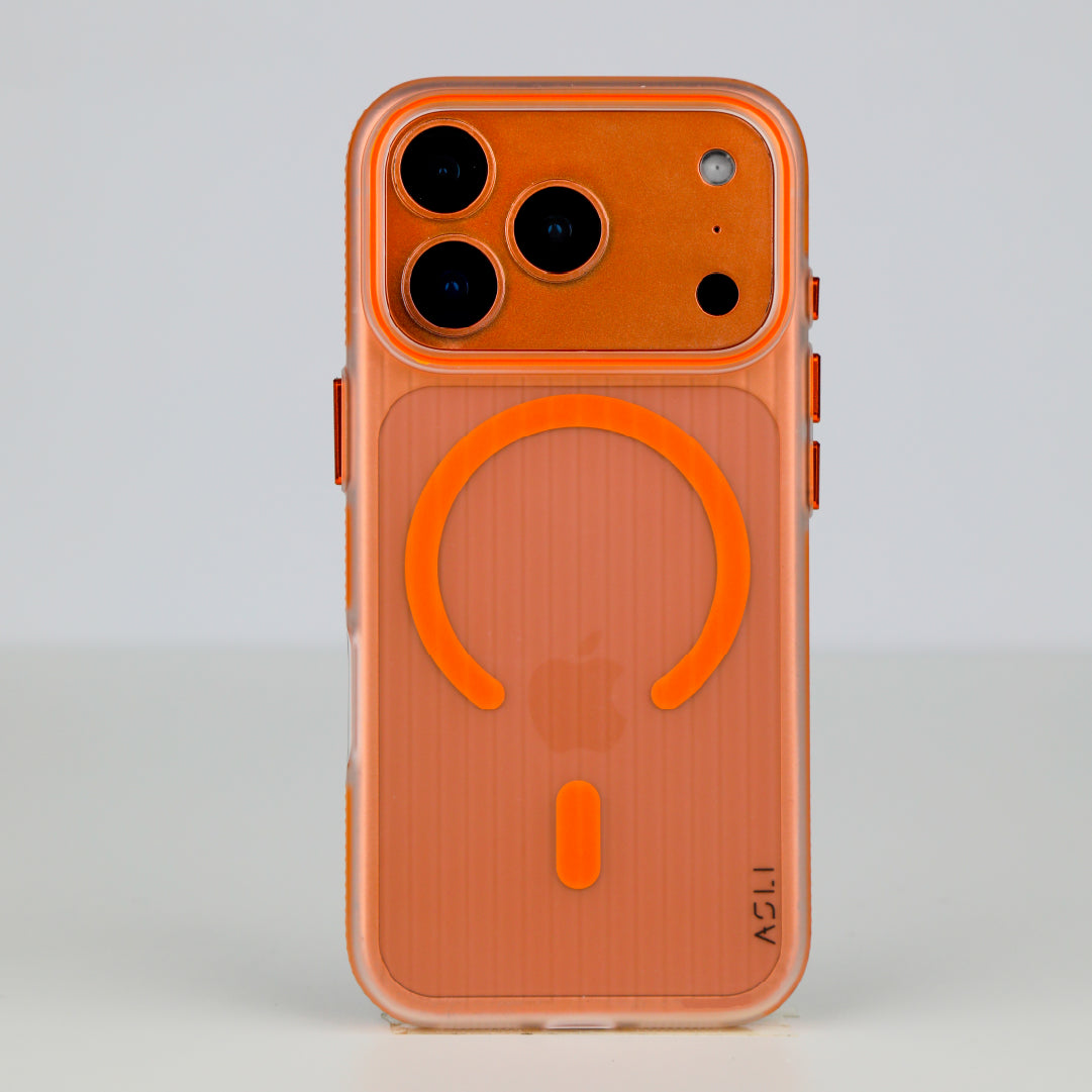 ASLI Corrugatedmag Wave Refined Magsafe Case With Enhanced Camera Protection Case For iPhone 17 Pro Max