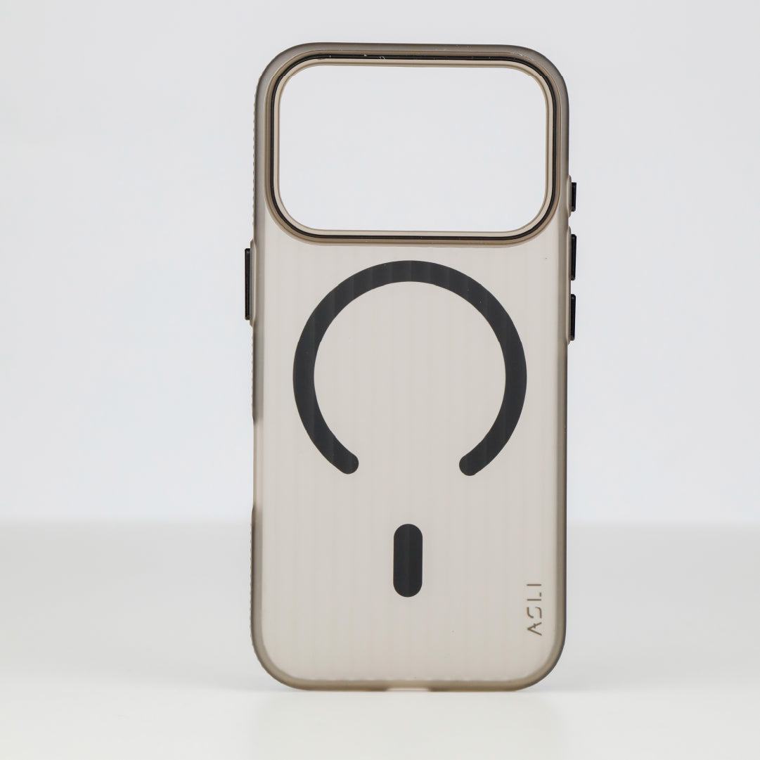 ASLI Corrugatedmag Wave Refined Magsafe Case With Enhanced Camera Protection Case For iPhone 17 Pro Max