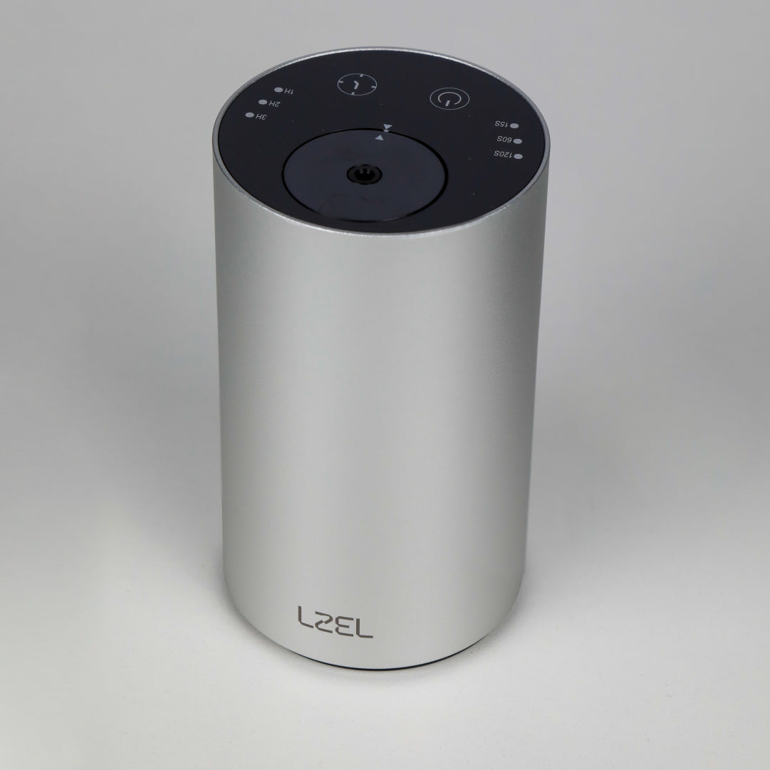 LZEL Aroma Diffuser Aromavista Elite Mini Essential Oil Diffuser Waterless Nebulizer Aroma Diffuser, 2000mah