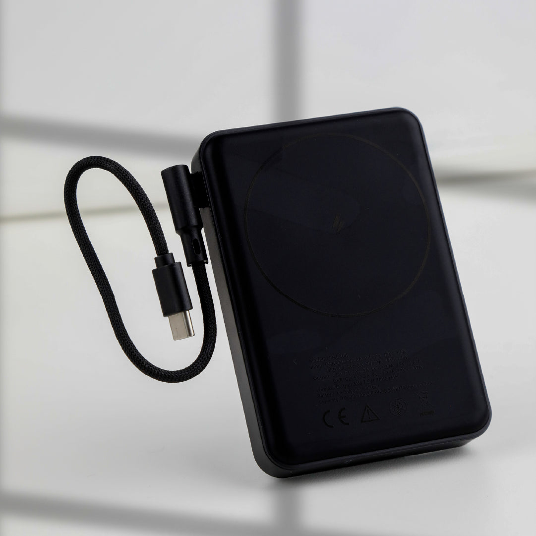 LZEL ZenoFlex MaxCharge 10000mAh Wireless Charging Power Bank – 20W Wired Output / 18W Input (15W Wireless)