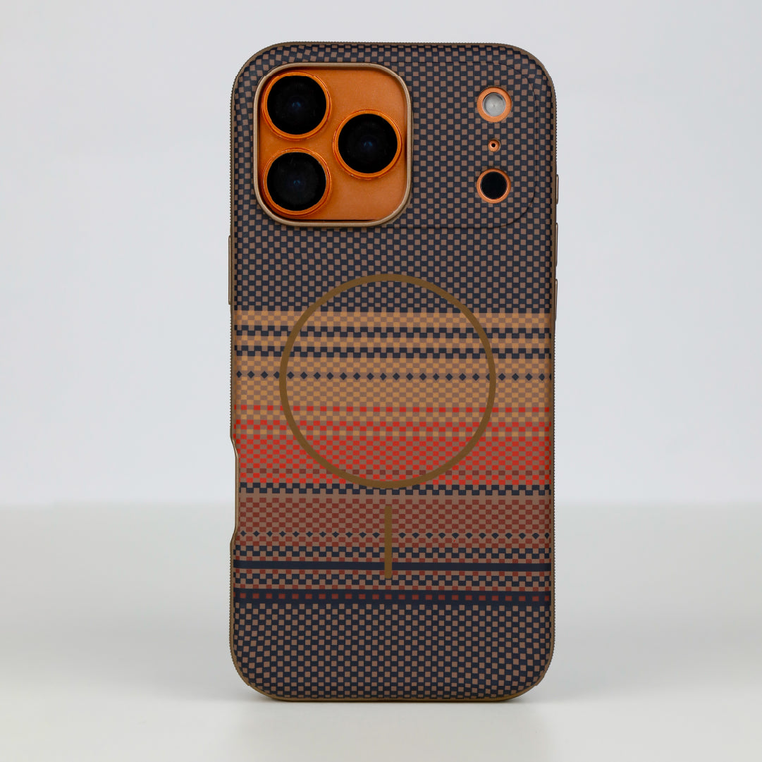 LZEL MagCarbon Splice Case for iPhone 17 Pro
