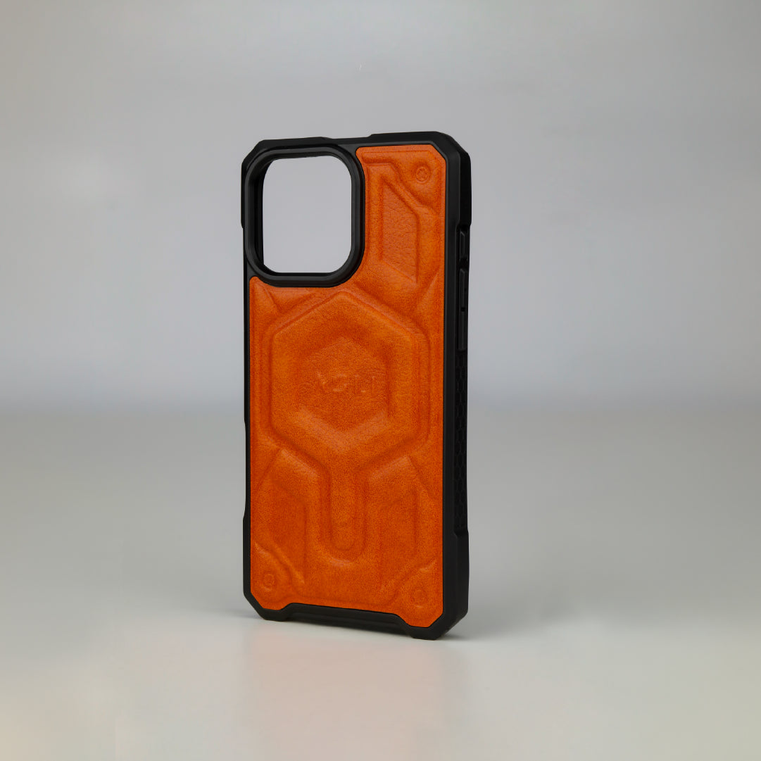 ASLI Leather Hybrid Premium Leather Case With Drop Protection And Heat Dissipation Case For 16 Pro