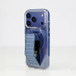 LZEL Clearmag Kickstand Clear Strap Magsafe With Enhanced Edge Protection Case For iPhone 17 Pro Max