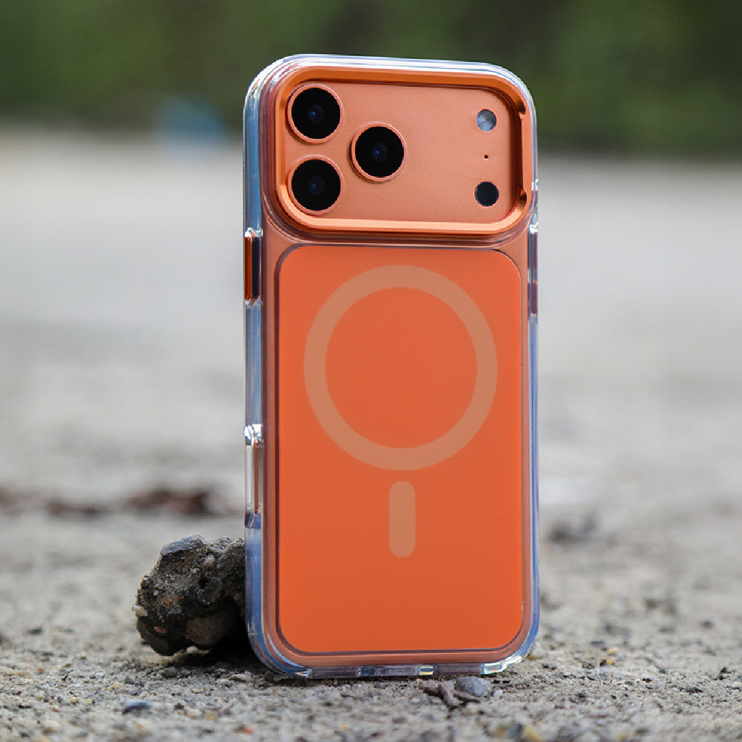 LZEL Hybrid Camera Frame Stand Case With Magsafe For IPhone  17 Pro