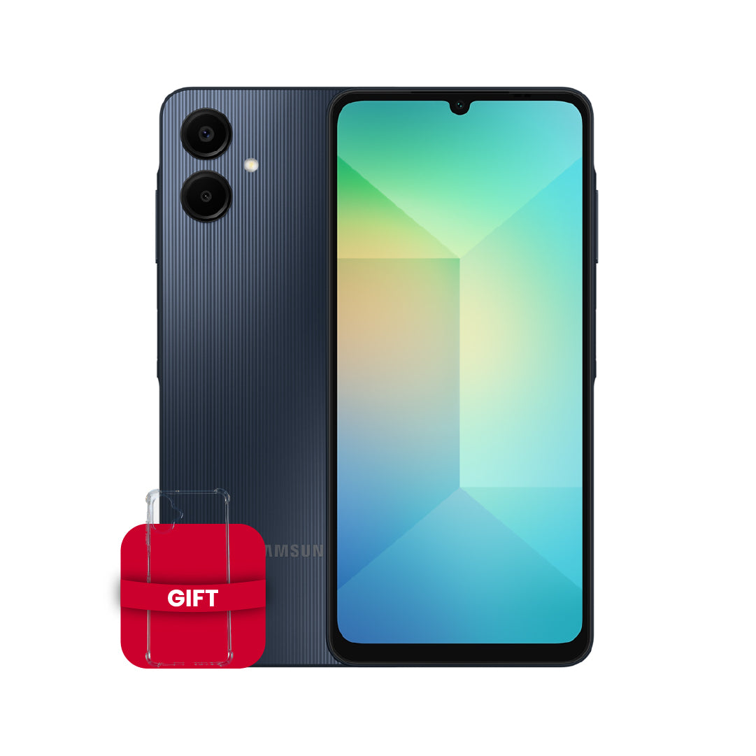 سامسونج جالاكسي A06  بسعة 128 جيجابايت - 6 جيجابايت رام - 6.7 بوصة | أسود