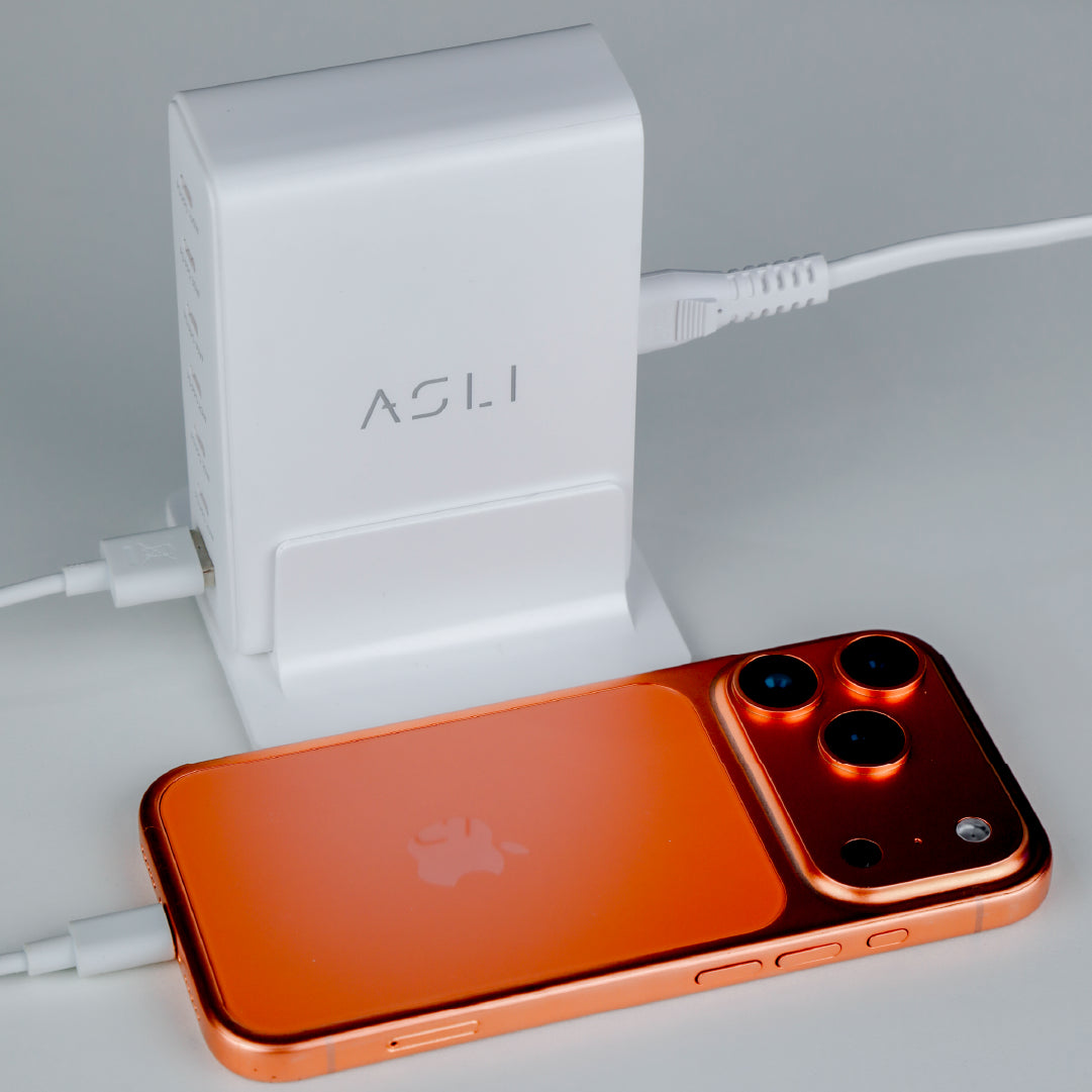 Asli Global Turboxis Series 235W Gan-7-Port Fast Charging Station With Power Delivery & PPS