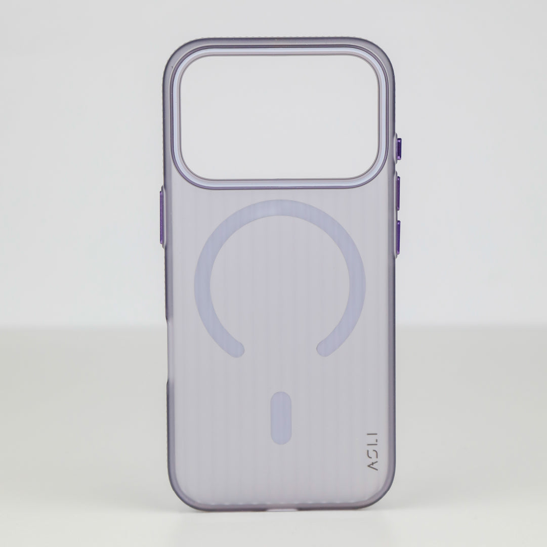 ASLI Corrugatedmag Wave Refined Magsafe Case With Enhanced Camera Protection Case For iPhone 17 Pro Max