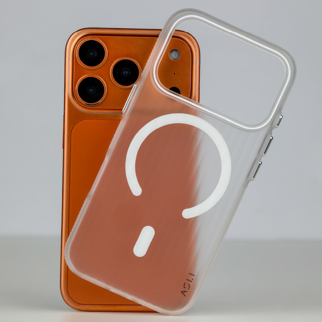 ASLI Corrugatedmag Wave Refined Magsafe Case With Enhanced Camera Protection Case For iPhone 17 Pro Max