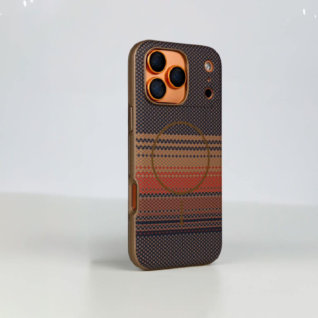 LZEL MagCarbon Splice Case for iPhone 17 Pro