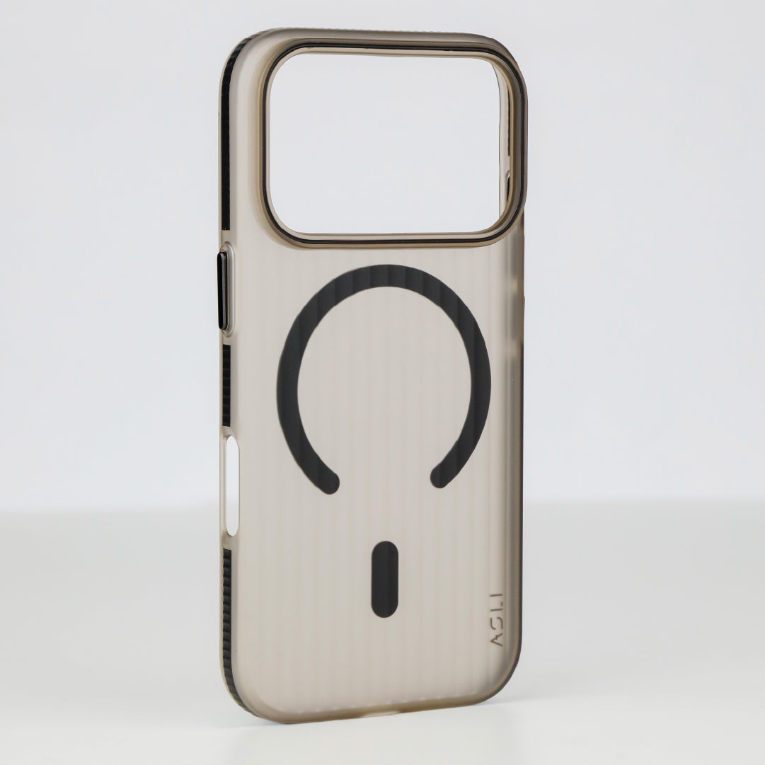 ASLI Corrugatedmag Wave Refined Magsafe Case With Enhanced Camera Protection Case For iPhone 17 Pro Max