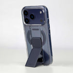 LZEL MagClear LeatherGrip Case for iPhone 17 Pro