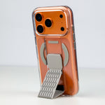 LZEL Clearmag Kickstand Clear Strap Magsafe With Enhanced Edge Protection Case For iPhone 17 Pro Max