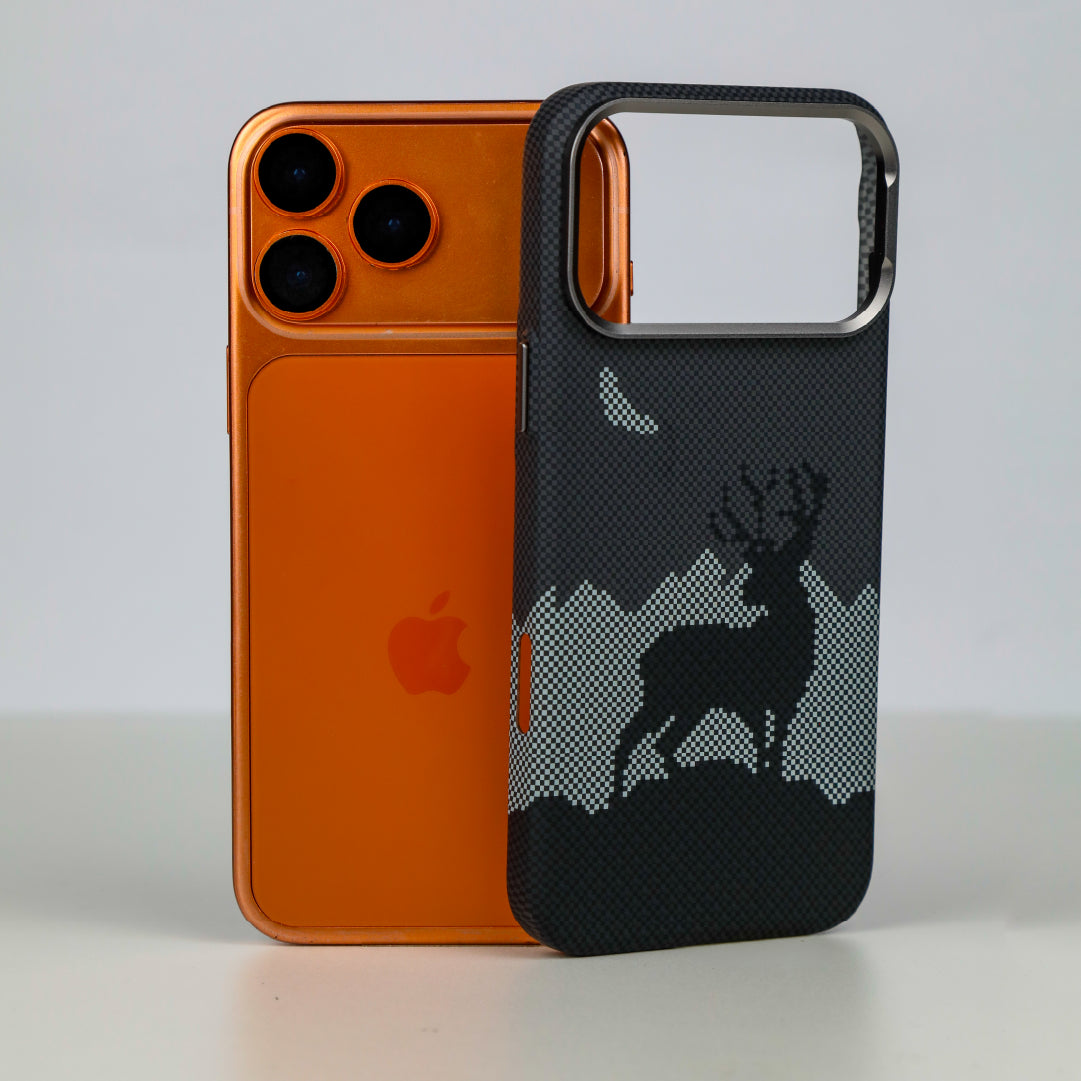 كڤر حماية MagCarbon Deer من LZEL لجهاز iPhone 17 Pro Max | غزال