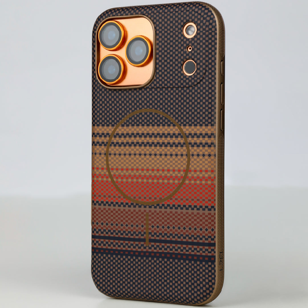 LZEL MagCarbon Splice Case for iPhone 17 Pro