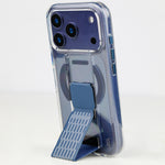 LZEL Clearmag Kickstand Clear Strap Magsafe With Enhanced Edge Protection Case For iPhone 17 Pro Max