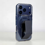LZEL MagClear LeatherGrip Case for iPhone 17 Pro
