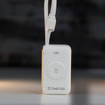 باور بانك LZEL Ampflow10 Mini – سعة 10000 مللي أمبير | شحن سريع 22.5 واط | كابلات مدمجة Type-C و Lightning | شحن لاسلكي