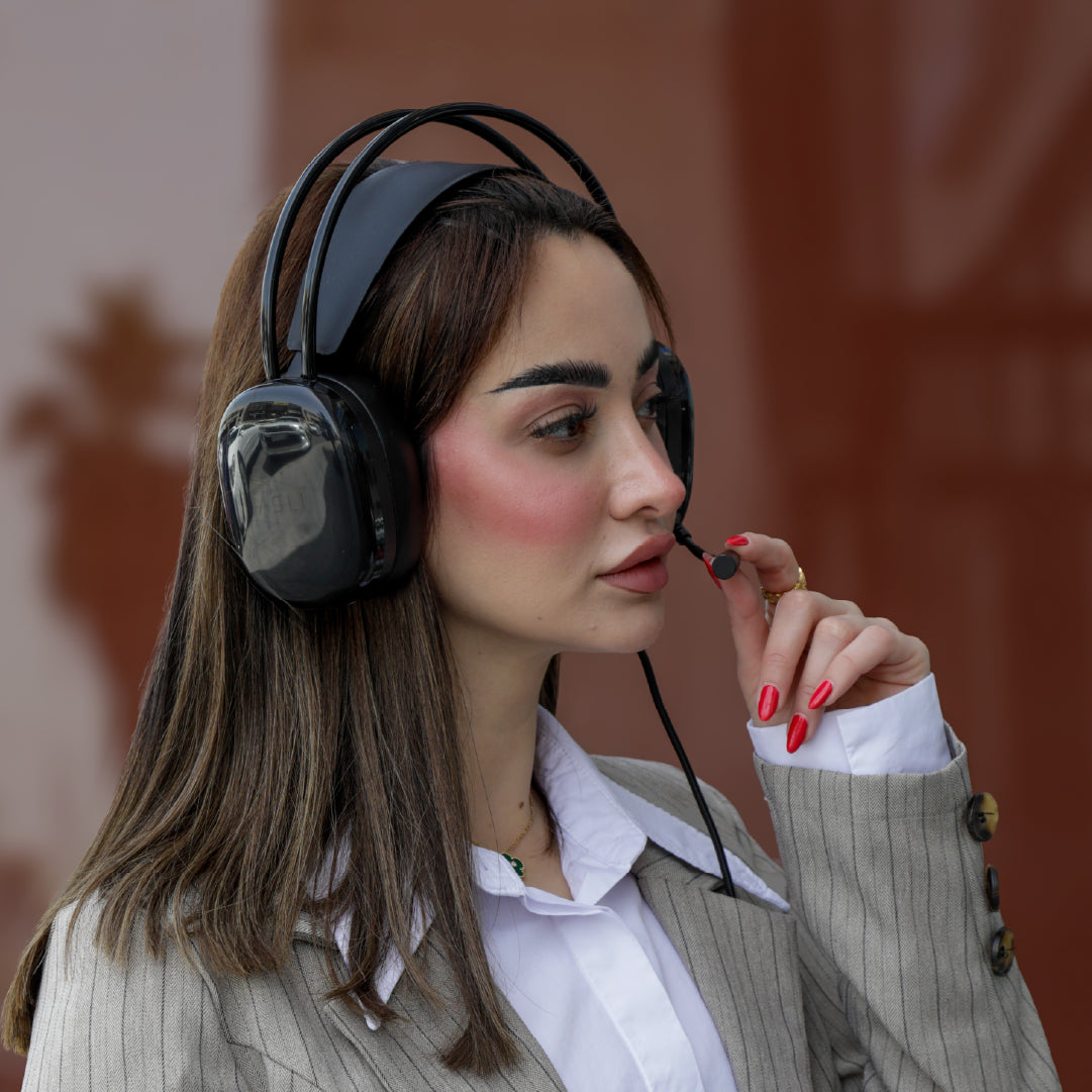 Asli Global EvoX G5 Ultimate Sound Over-Ear Wired Headphone | Black