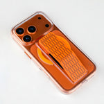 LZEL Clearmag Kickstand Clear Strap Magsafe With Enhanced Edge Protection Case For iPhone 17 Pro Max